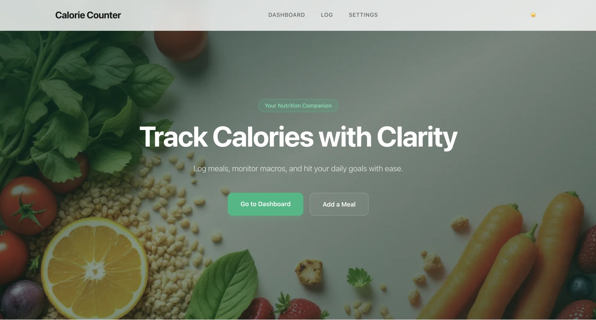 Calorie Tracker